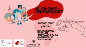 SolidaryCraft: Offener Töpfer- und Kreativtreff