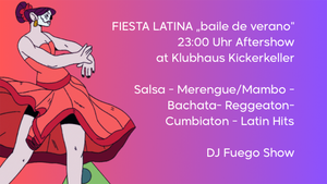 AFTERSHOW FIESTA LATINA ☆ KRÄMERBRÜCKENFEST 2025