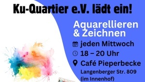 Aquarellieren & Zeichnen