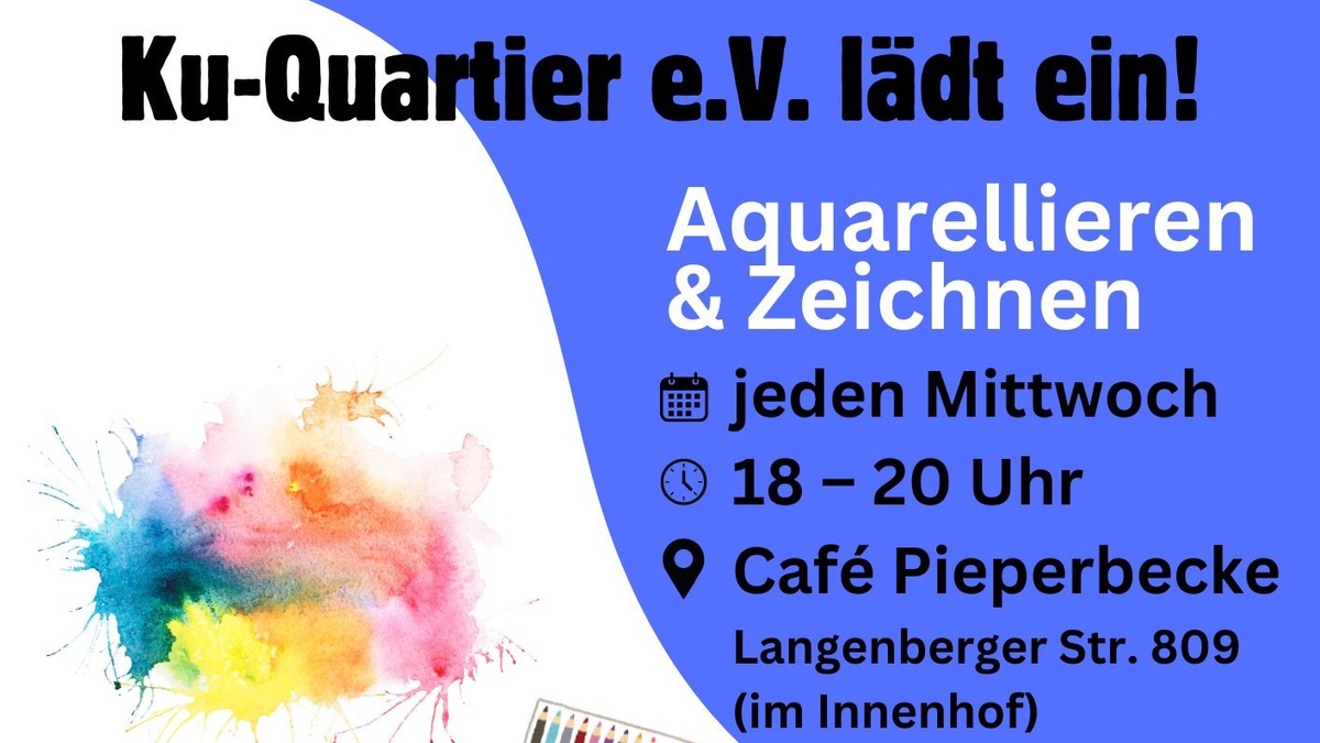 Aquarellieren & Zeichnen