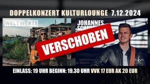 Konzert WELTWäRTS und Johannes Scheurich