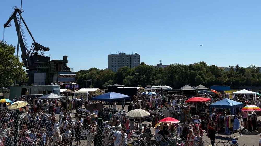 Kellergold Flohmarkt beim WESTCOAST FESTIVAL