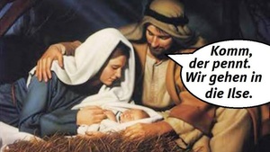 HEILIGABEND im Ilses Erika mit Knecht Preller