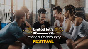 United let's move Event im Olympiapark München