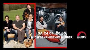 NICHTE + PHOENIX HUBER - stimmgewaltiger Pop + melancholischer Trip-Hop