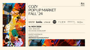 COZY POP UP MARKET - FALL '24 @NIO HOUSE by BREW