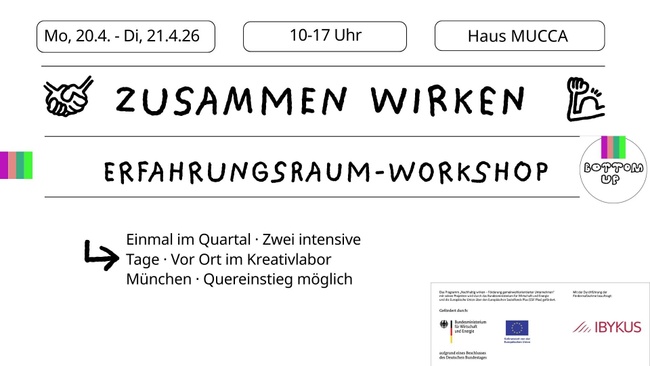 Zusammen Wirken | Erfahrungsraum-Workshopreihe 20./21.04.2026