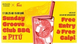 SUNDAY GROOVE CLUB x BBQ x PITÚ