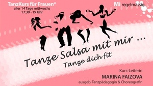 Tanze Salsa mit mir! Tanz Dich fit.