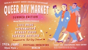 Queer Day Market | Free Drag Show, DJs & Line Dance Party