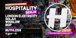 Recycle presents: HOSPITALITY BERLIN