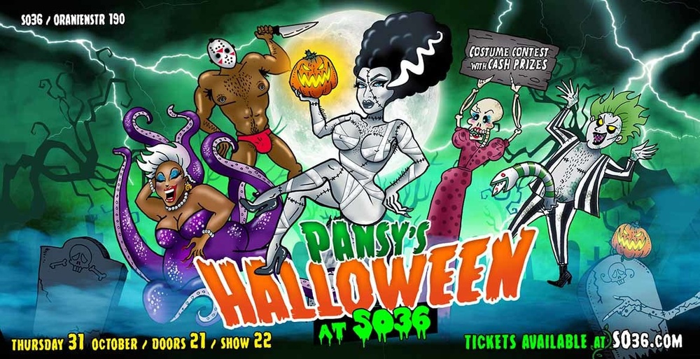 PANSY´S HALLOWEEN - a spooky night of sexy Halloween drag shows