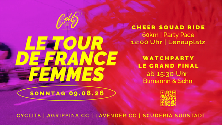 WATCH THE FEMMES // TOUR THE FRANCE FEMMES - LE GRAND FINAL pres. by Cyclits Cycling Collective