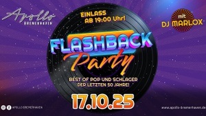 FLASHBACK PARTY - Best of Pop und Schlager!