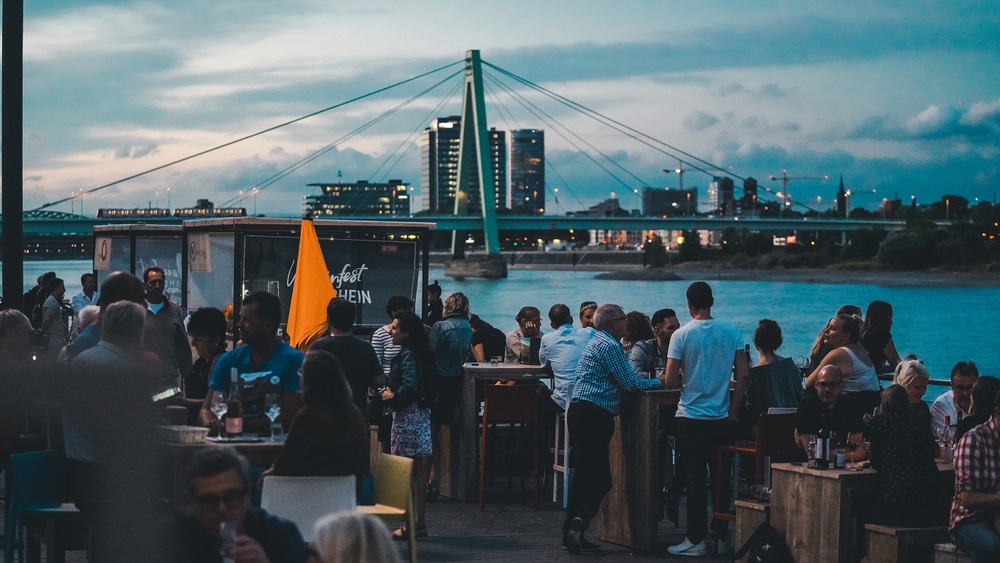 Weinfest am Rhein