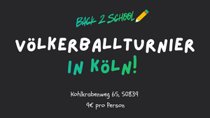 Mapletics Back2School Völkerballturnier