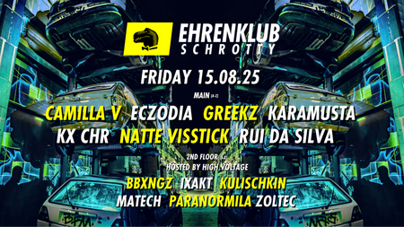 EhrenKlub im Schrotty #8 - SommerSpecial mit ECZODIA, KX CHR, NATTE VISSTICK UVM.