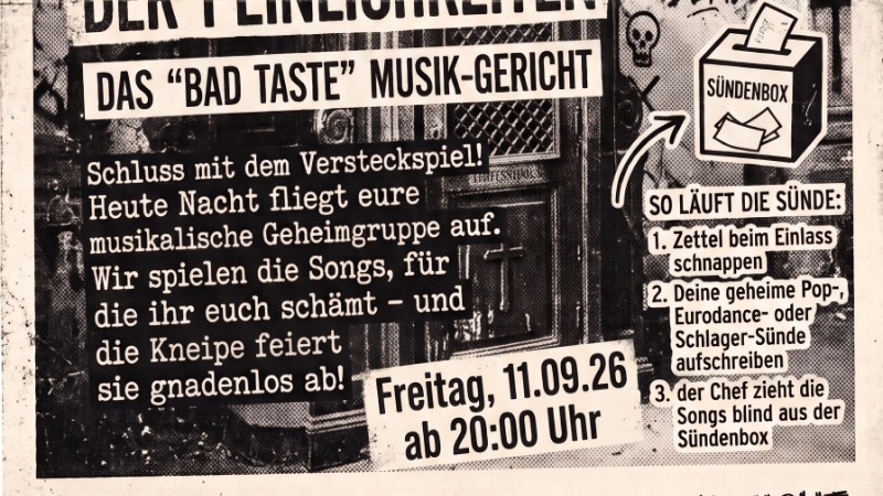 Das Tribunal der Peinlichkeiten