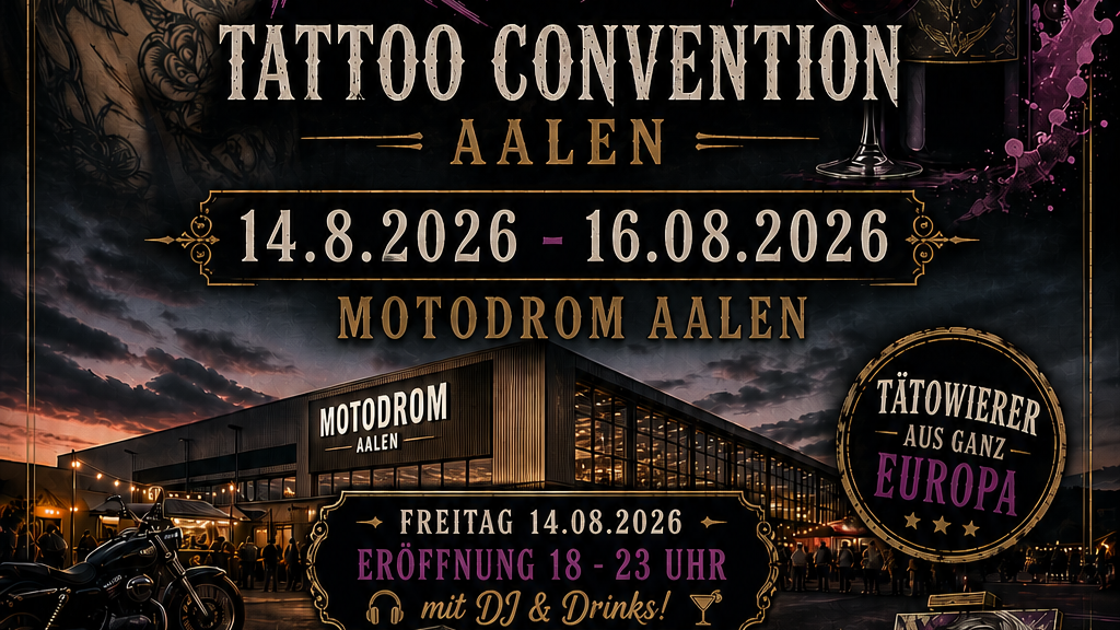 Wein trifft Kunst Tattoo Convention