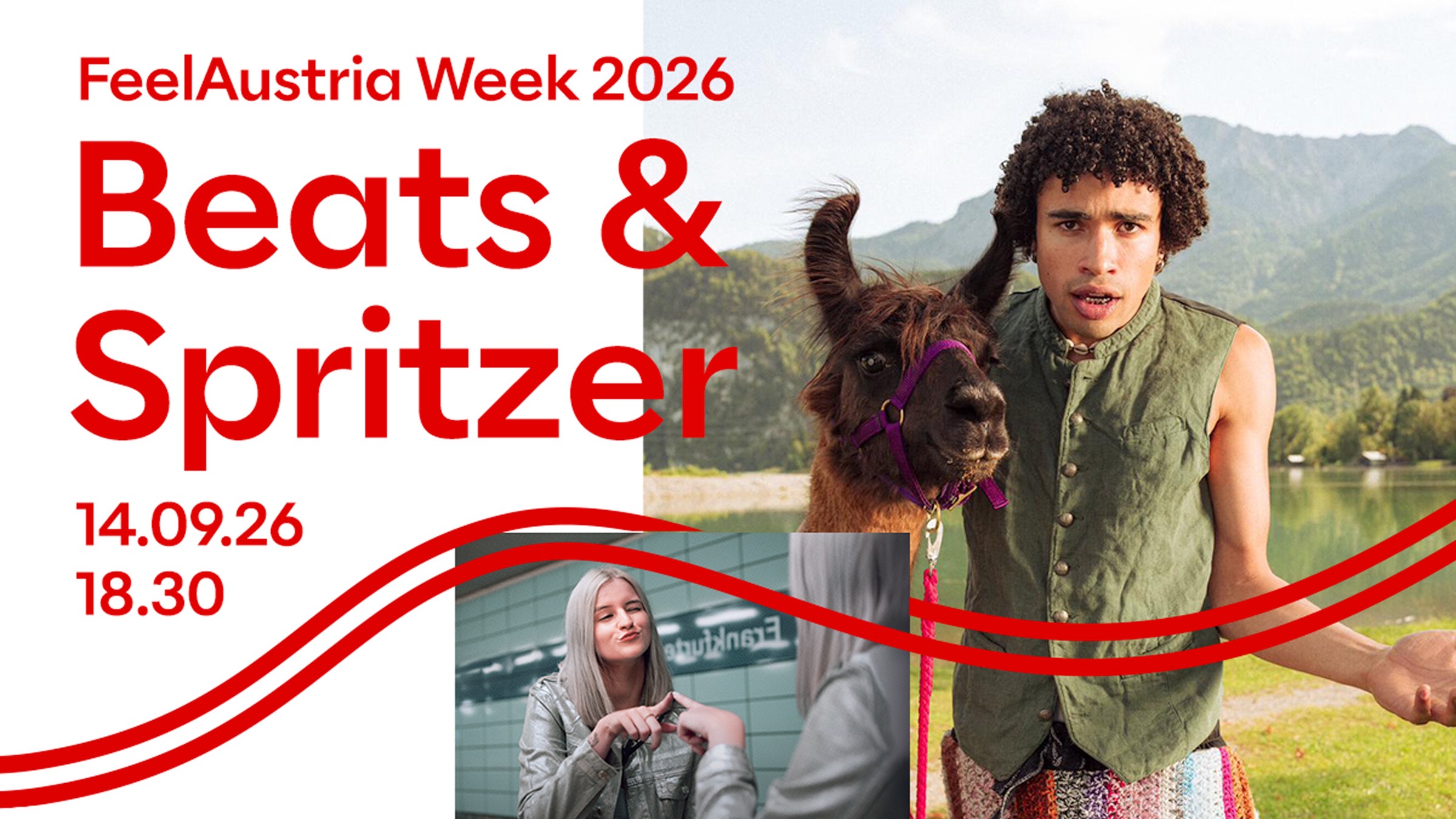 Beats & Spritzer – Der Comedy-Sundowner zur FeelAustria Week