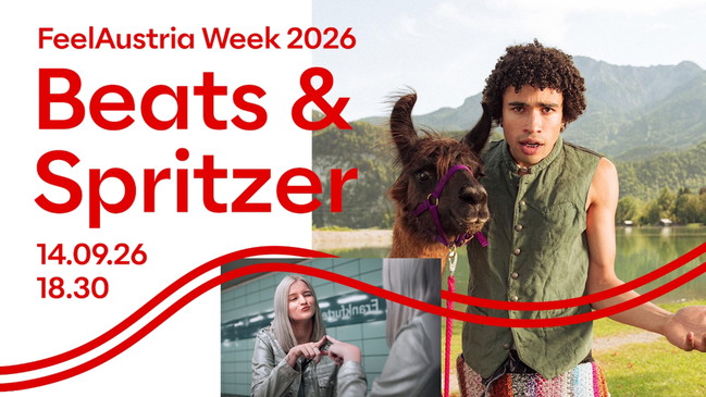 Beats & Spritzer – Der Comedy-Sundowner zur FeelAustria Week