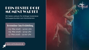 Pole fitness class for absolute beginners