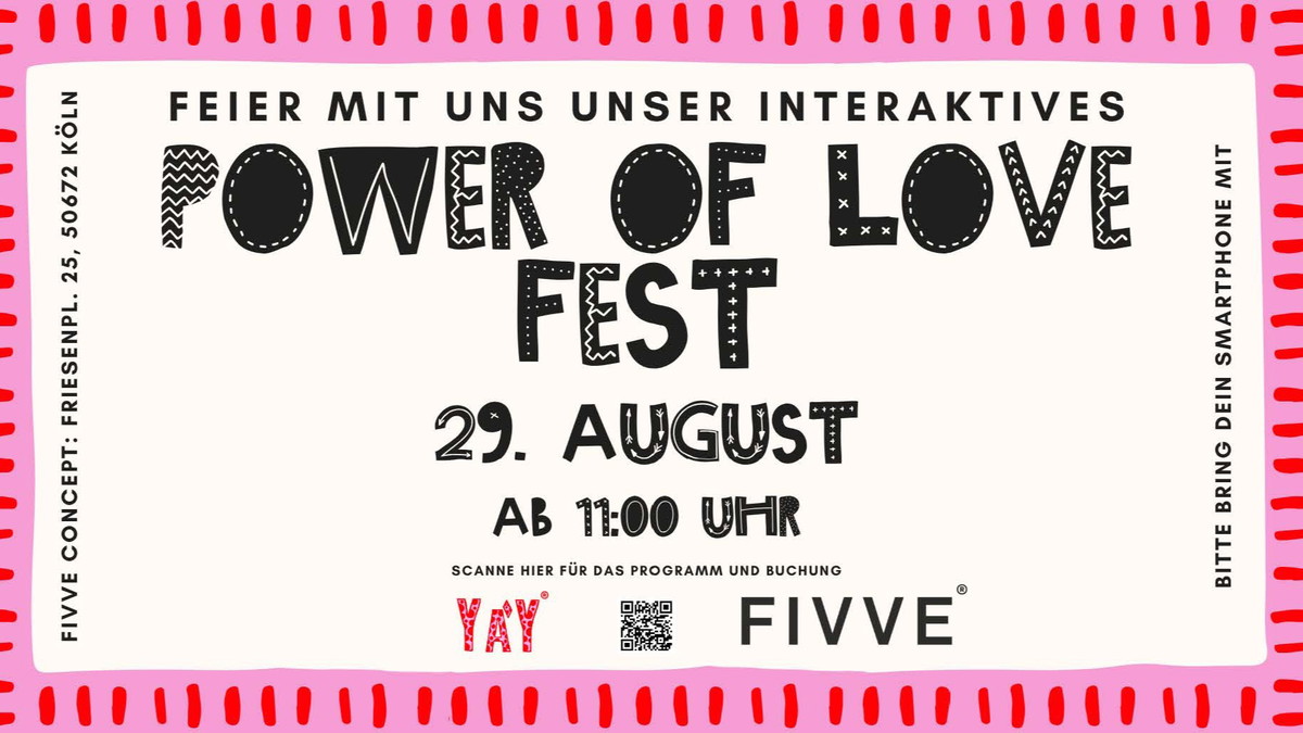 Titelbild der Veranstaltung POWER OF LOVE FEST