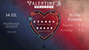 Valentine's Hardrock in der Bonner Innenstadt