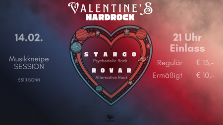 Valentine's Hardrock in der Bonner Innenstadt