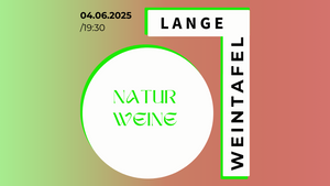 Lange Weintafel | Naturwein