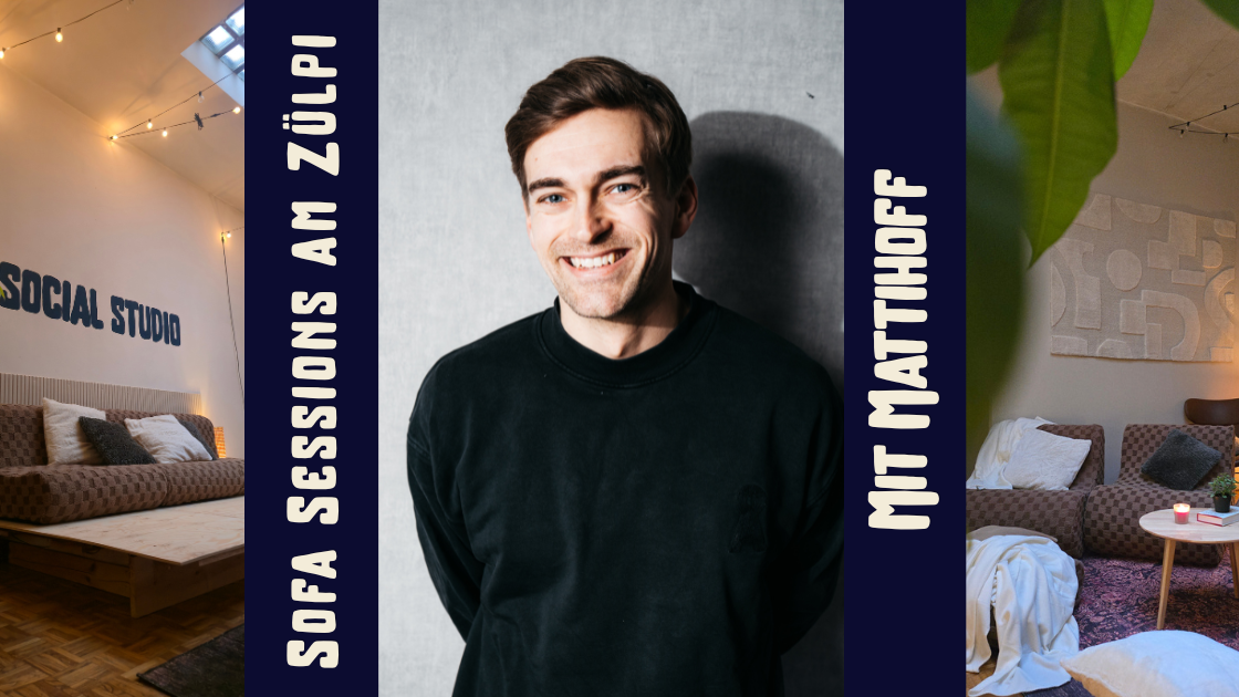 Titelbild der Veranstaltung Sofa Sessions am Zülpi 🎶🛋️