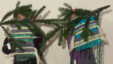 Weberei Kai - Workshop "Abgeerntet : Wir Weben Einen Wandbehang"