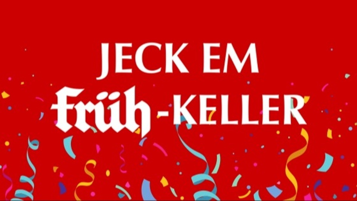 Jeck em FRÜH Keller am Karnevalsfreitag, 13.02.2026