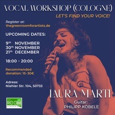 VOCAL WORKSHOP - Let´s find your voice!