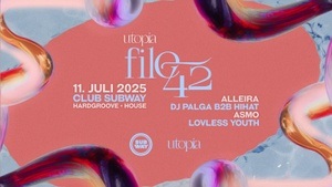 file42 by utopia / hardgroove x house event im subway mit dj palga b2b hihat, alleira, lovless youth und asmo
