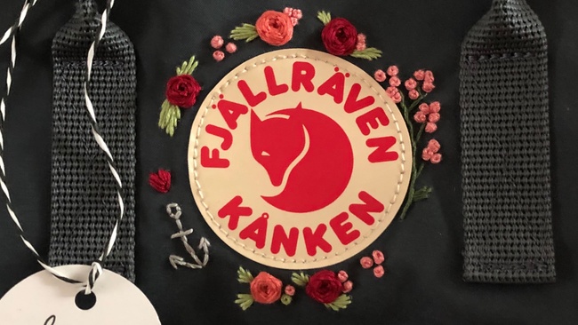 Rucksack besticken - Pimp up your Fjällräven Kånken