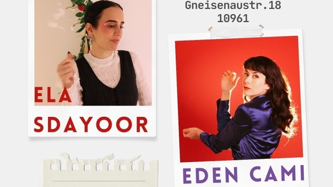 Eden Cami x Ela Sdayoor \\ Junction Bar