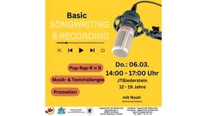 Basic Songwriting & Recording Workshop