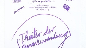 BPJ's Vorprogramm in Köln: Theater der Sonnenzuwendung