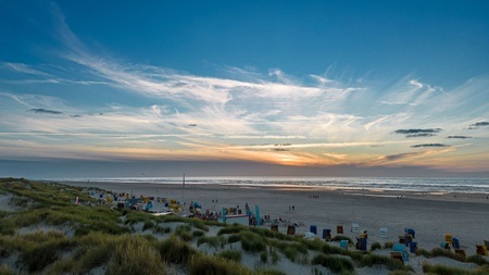 Übernachtung am Nordsee-Strand