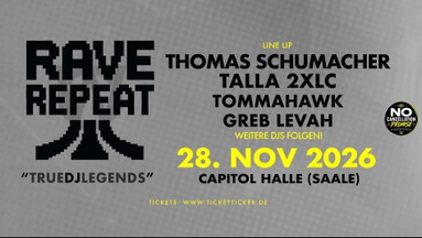 RAVE REPEAT 🖤 - True DJ Legends