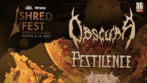 SHRED FEST feat. OBSCURA, PESTILENCE, CRYPTIC SHIFT