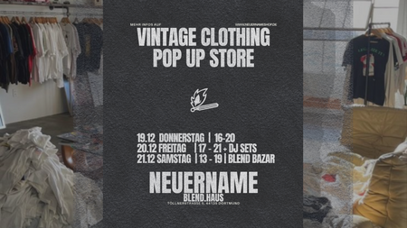 VINTAGE/PRELOVED POP-UP STORE