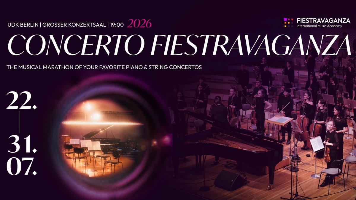CONCERTO FIESTRAVAGANZA | Opening Gala in der UdK