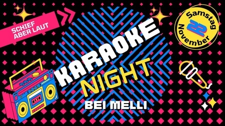 Karaoke-Night bei Melli