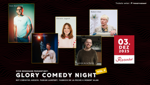 Glory Comedy Night, 03.12.2025 - Rosenhof Osnabrück