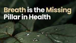 Breath is the Missing Pillar in Health