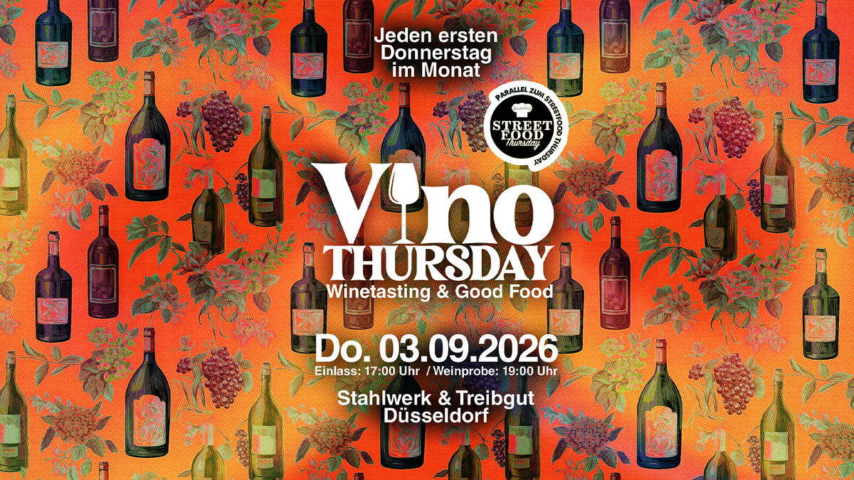 Titelbild der Veranstaltung Vino Thursday