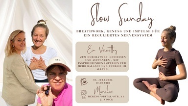 🌿 Slow Sunday – Breathwork, Genuss und Impulse für ein reguliertes Nervensystem 🌿