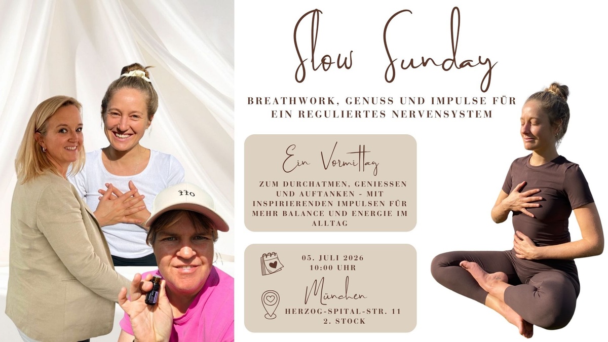 🌿 Slow Sunday – Breathwork, Genuss und Impulse für ein reguliertes Nervensystem 🌿